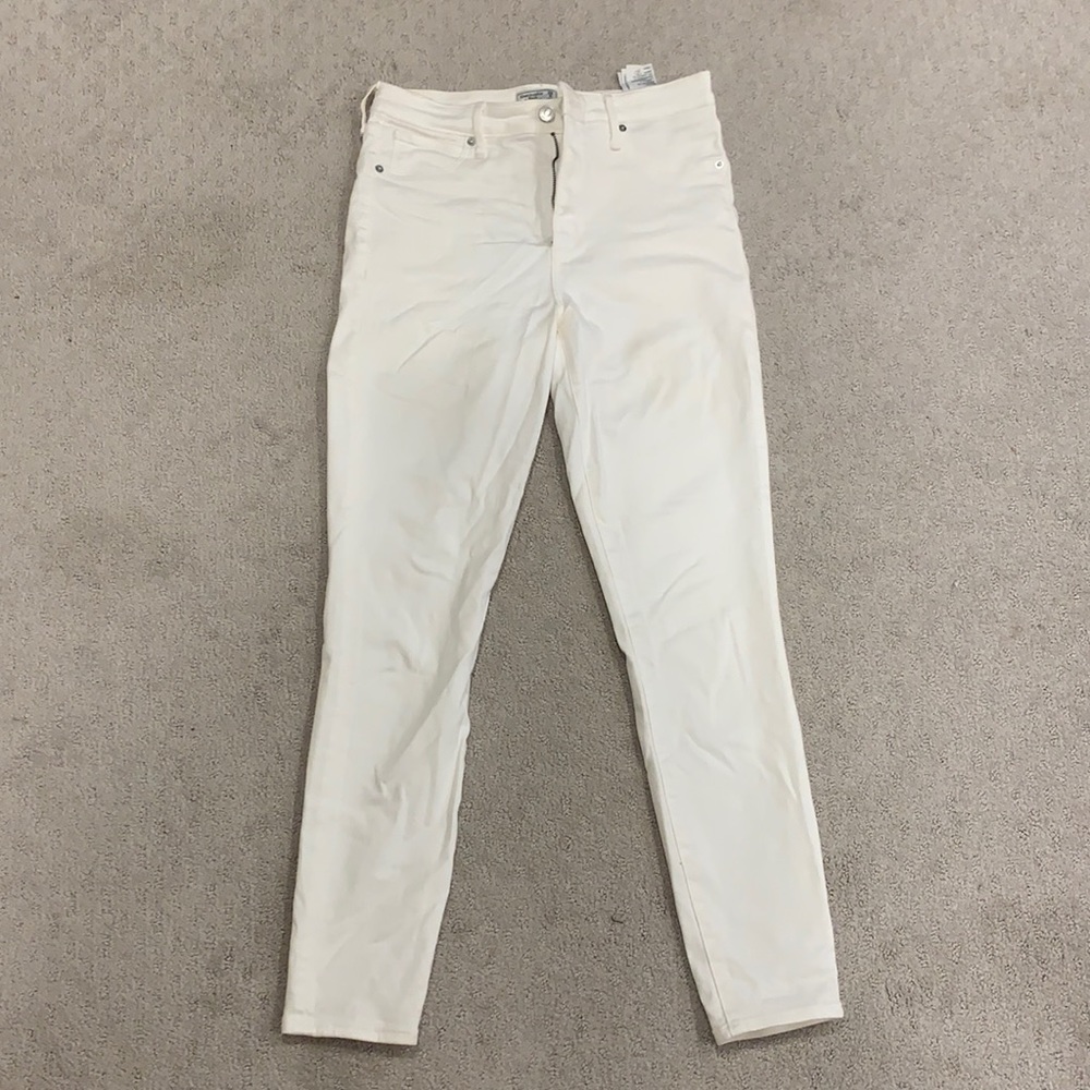 Abercrombie White Jeans